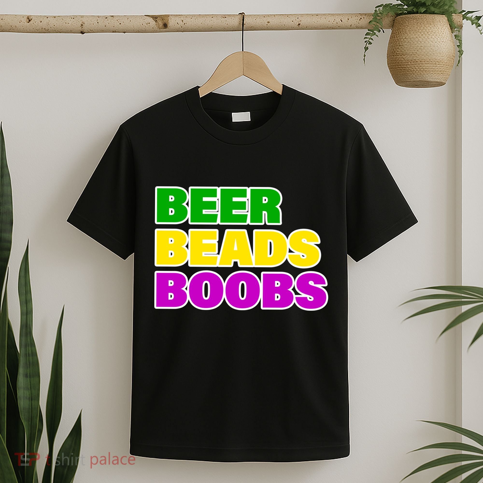Beer Beads Boobs T-Shirt