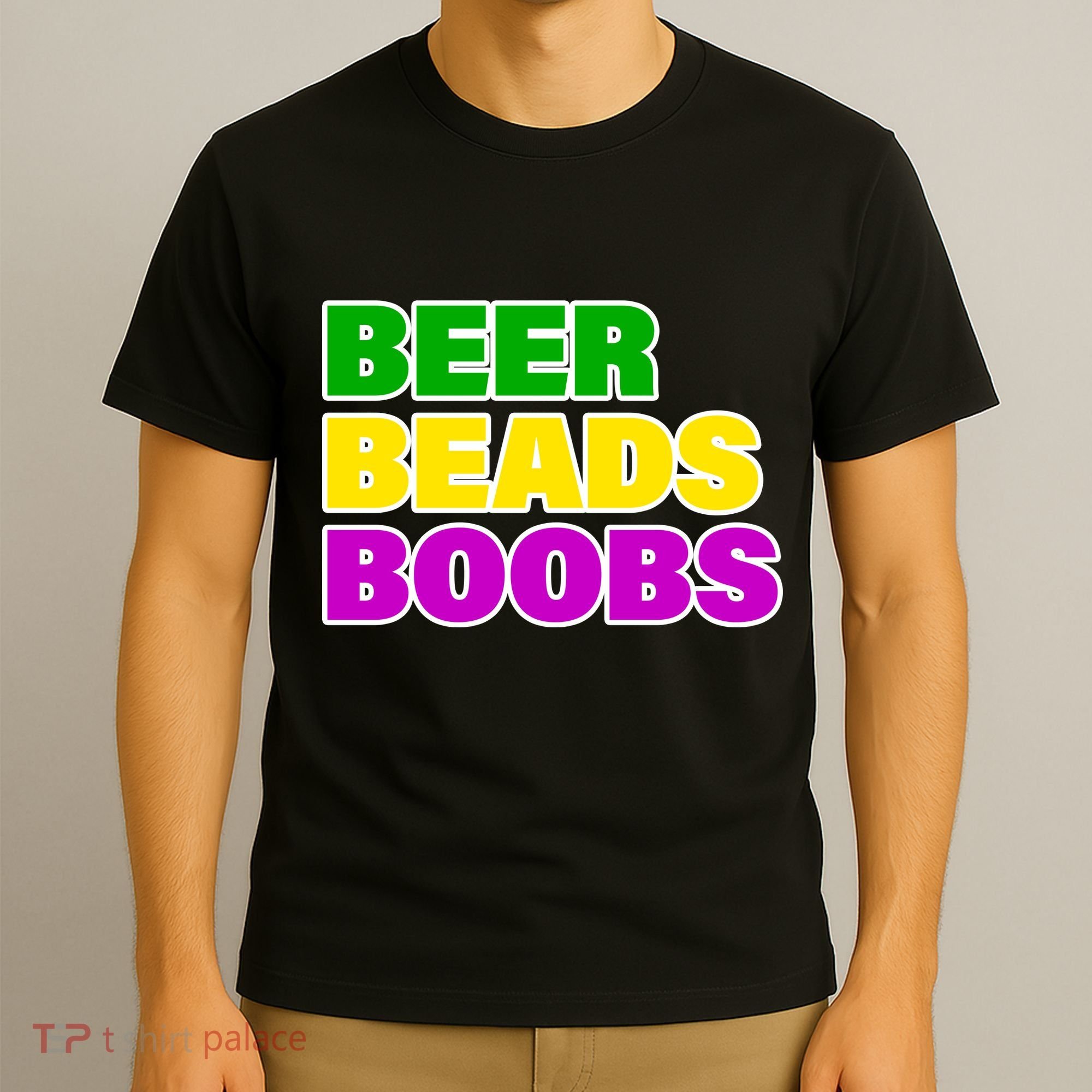 Beer Beads Boobs T-Shirt