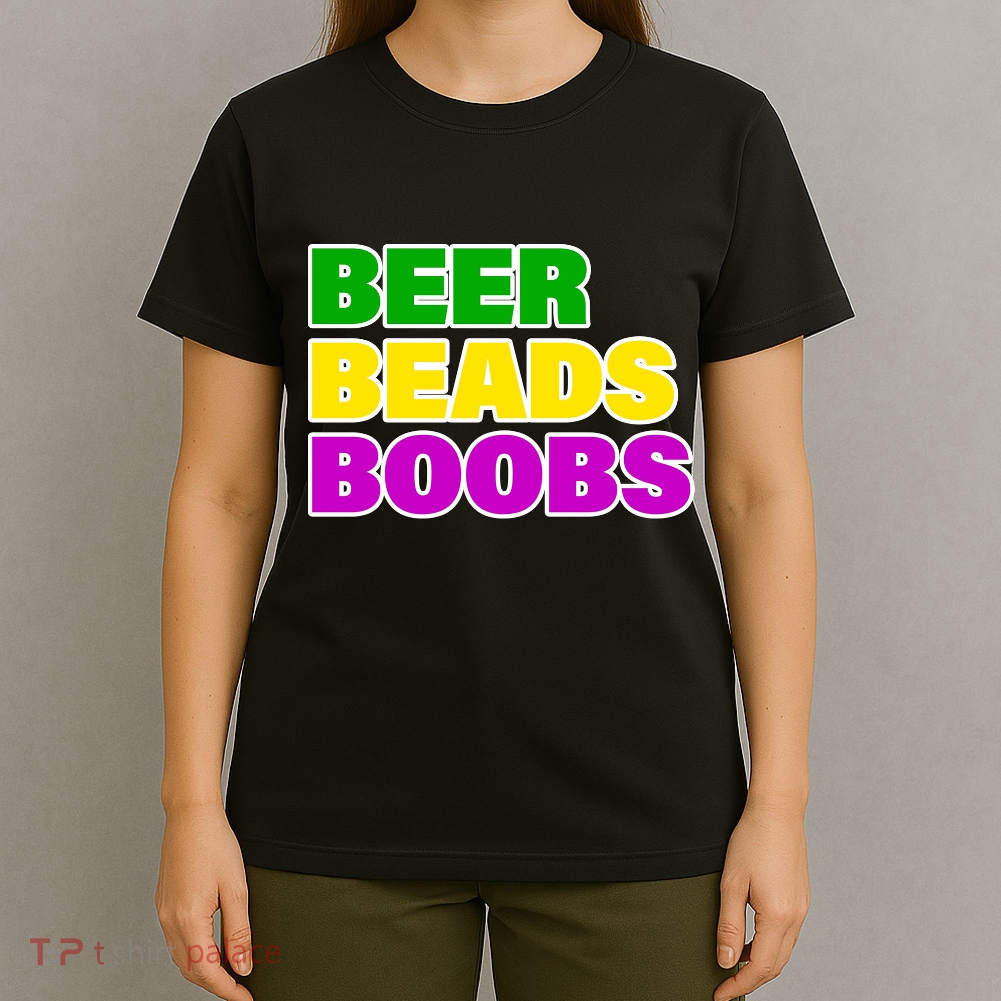 Beer Beads Boobs T-Shirt