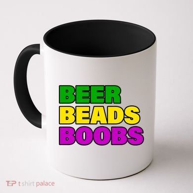 Beer Beads Boobs Coffee Mug
