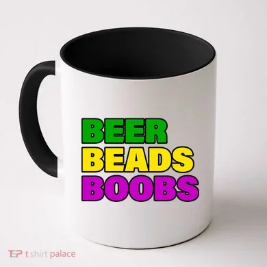 Beer Beads Boobs Coffee Mug