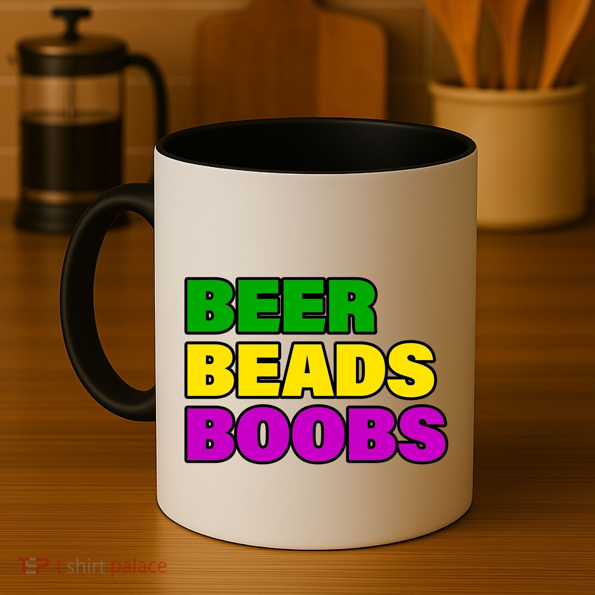 Beer Beads Boobs Coffee Mug
