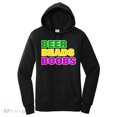 Beer Beads Boobs Women's Hoodie