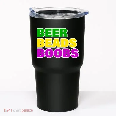 Beer Beads Boobs Tumbler