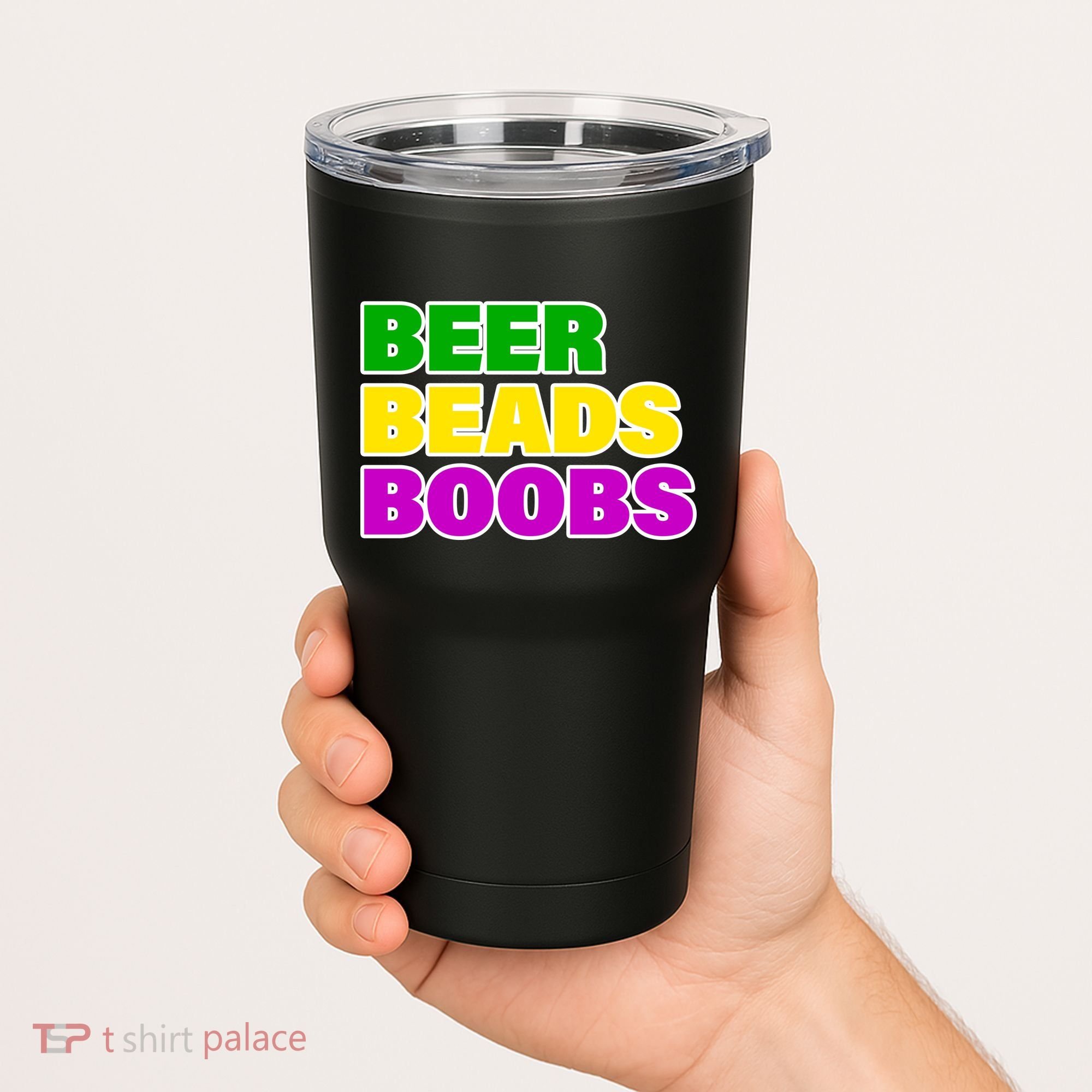 Beer Beads Boobs Tumbler