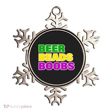 Beer Beads Boobs Ornament