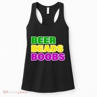 Beer Beads Boobs Women's Tank Top thumb 0