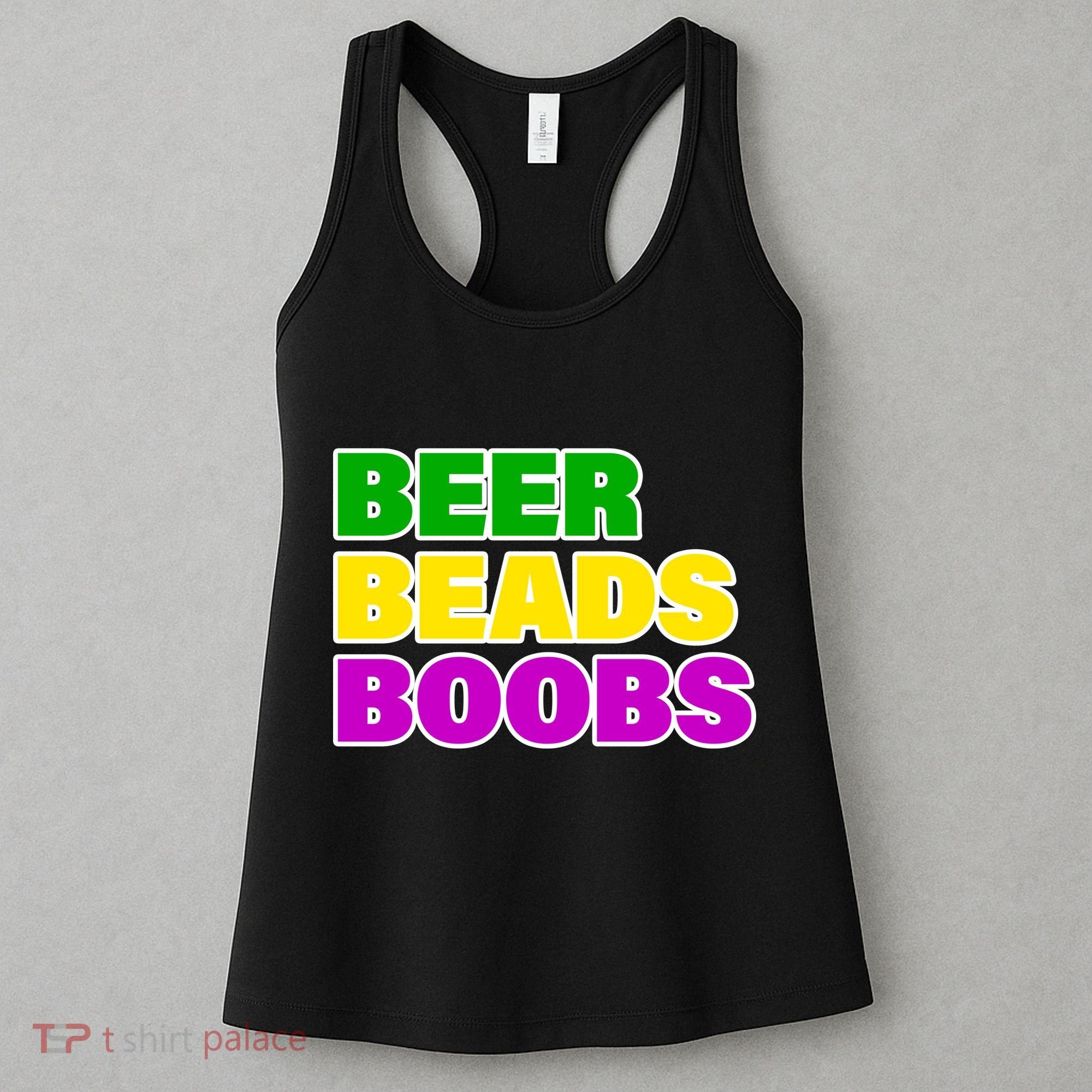 Beer Beads Boobs Women's Tank Top