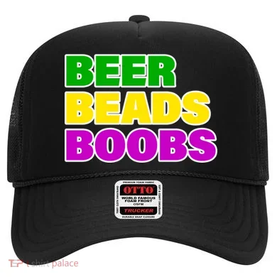 Beer Beads Boobs Hat