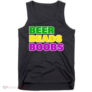 Beer Beads Boobs Tank Top