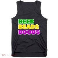 Beer Beads Boobs Tank Top thumb 0