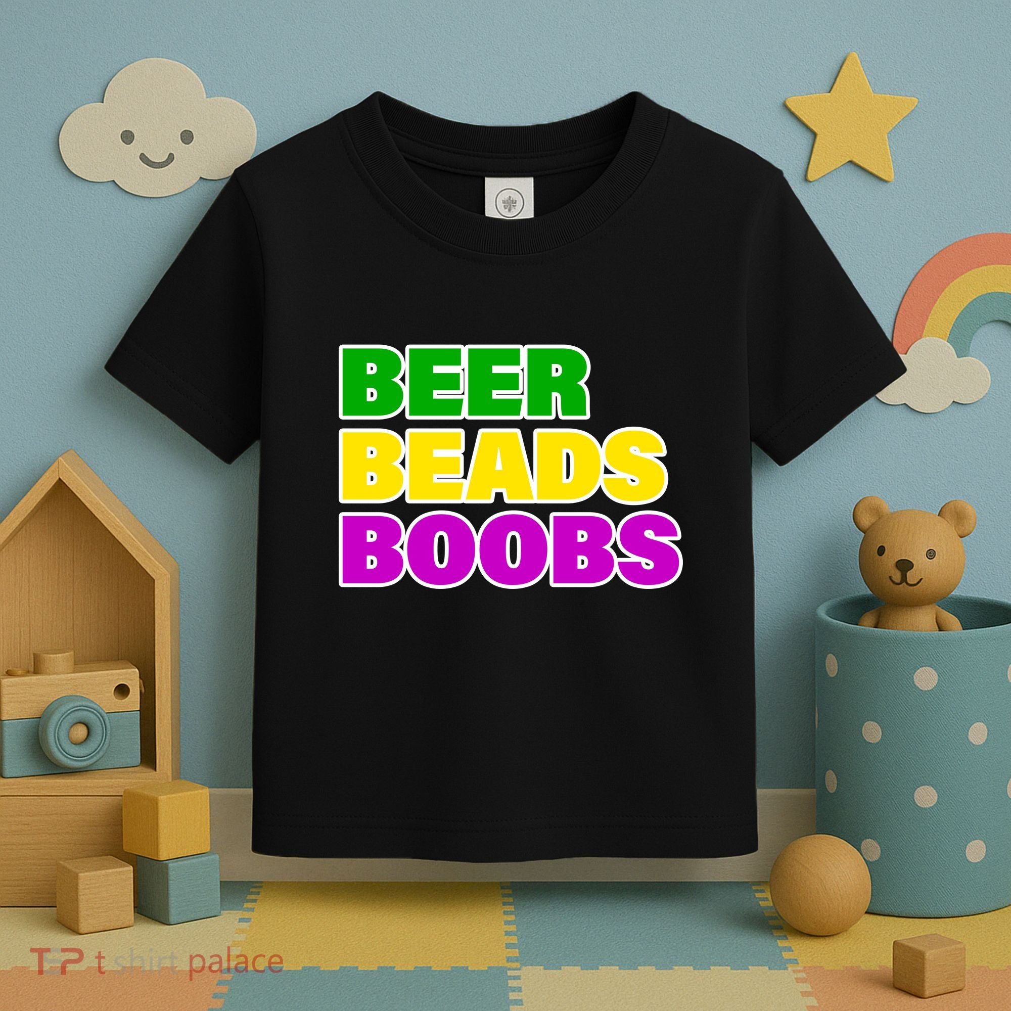 Beer Beads Boobs Toddler T-Shirt