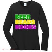 Beer Beads Boobs Women's Long Sleeve Shirt thumb 0