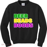 Beer Beads Boobs Kids Sweatshirt thumb 0