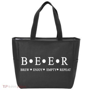 Beer Brewer Funny Craft Beer Brewmaster Tote Bag
