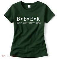 Beer Brewer Funny Craft Beer Brewmaster Women's T-Shirt thumb 0