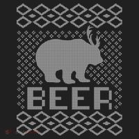 Beer Deer Hunting Ugly Christmas Women's Sweatshirt thumb 2