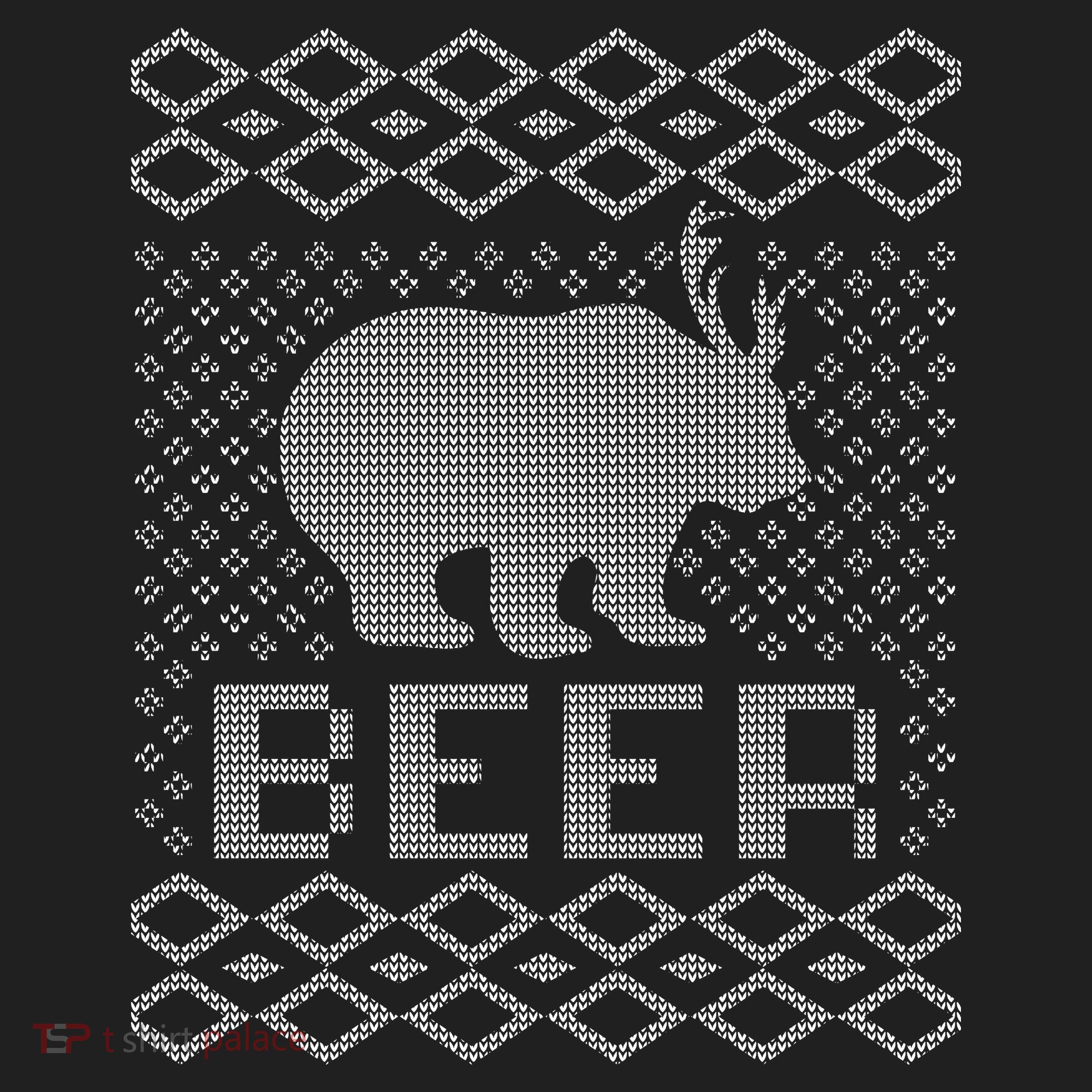 Beer Deer Hunting Ugly Christmas Women's Sweatshirt