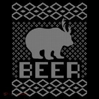 Beer Deer Hunting Ugly Christmas Bucket Hat thumb 4