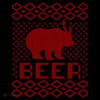 Beer Deer Hunting Ugly Christmas Coffee Mug thumb 5