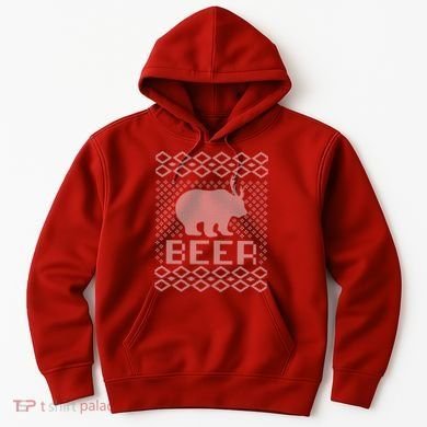Beer Deer Hunting Ugly Christmas Hoodie