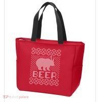 Beer Deer Hunting Ugly Christmas Tote Bag thumb 3