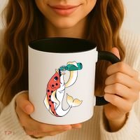 Beer Fish Coffee Mug thumb 3