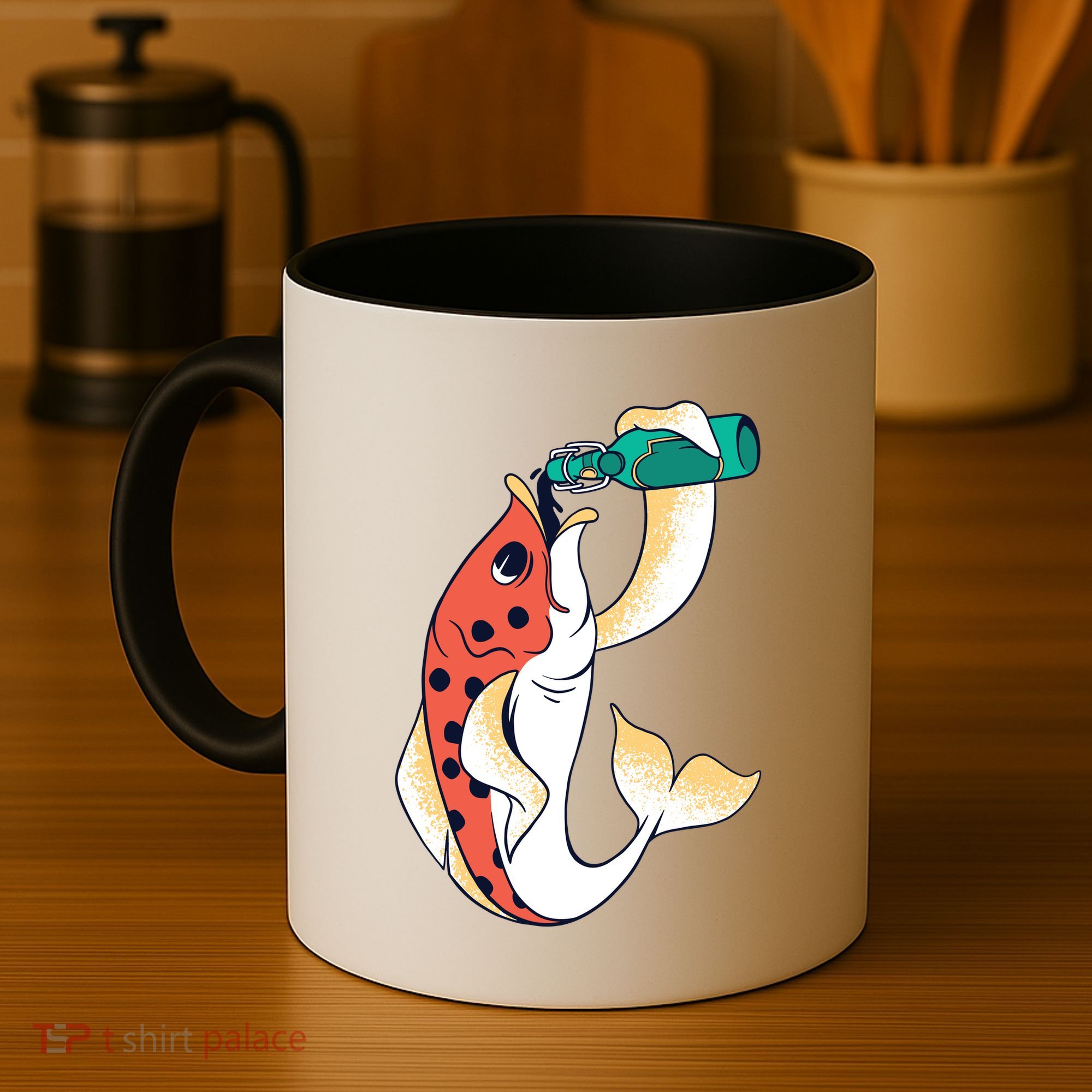 Beer Fish Coffee Mug