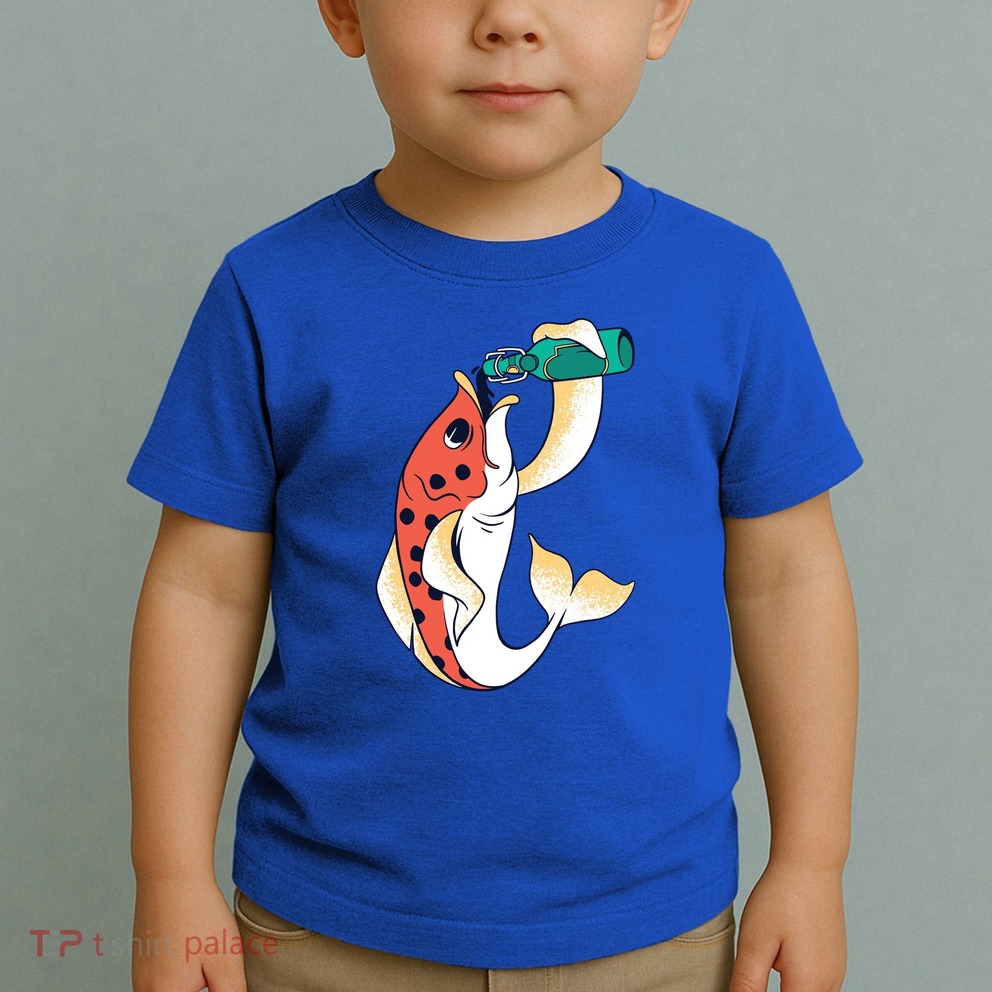 Beer Fish Toddler T-Shirt