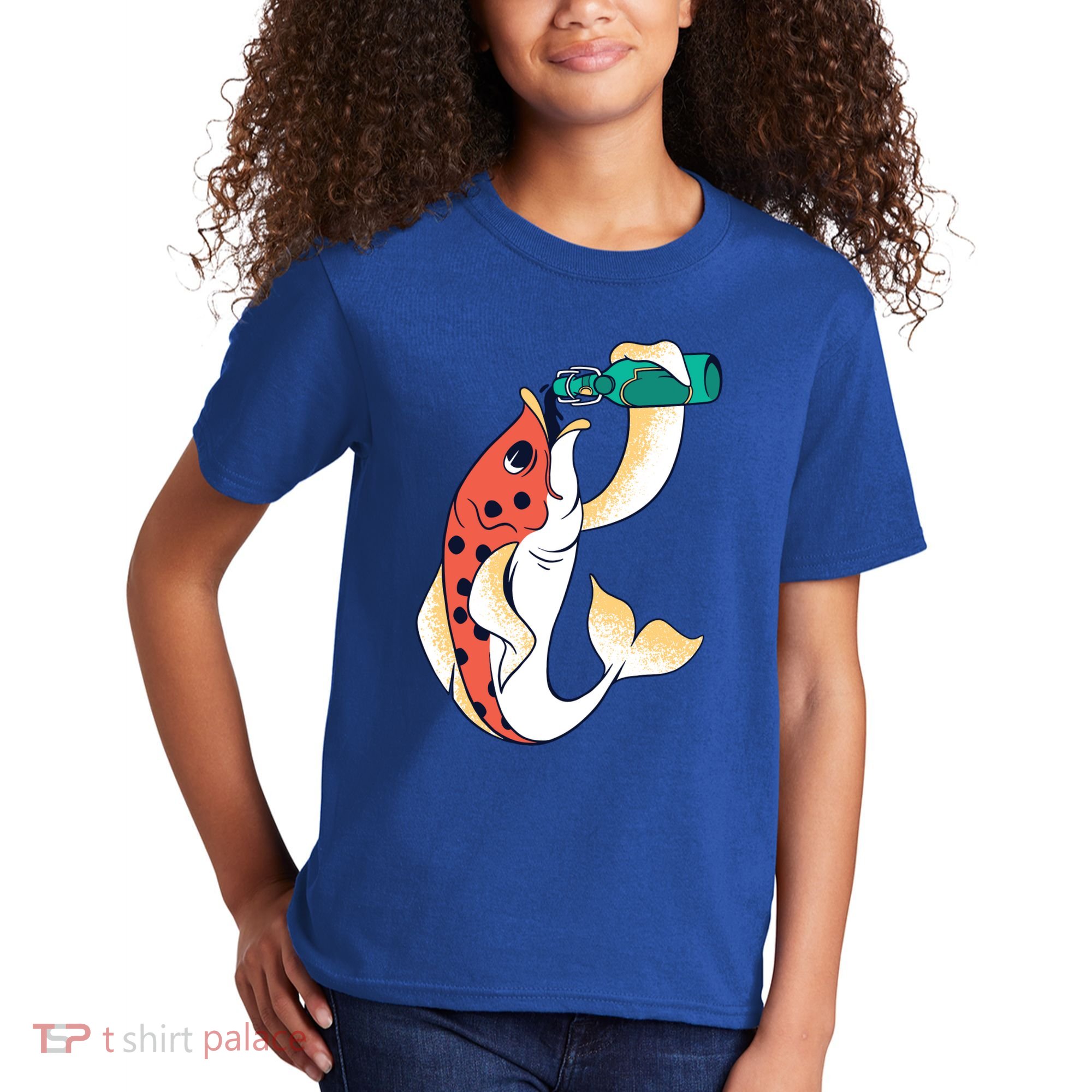 Beer Fish Kids T-Shirt
