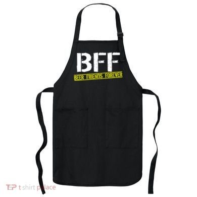 Beer Friends Forever BFF Apron