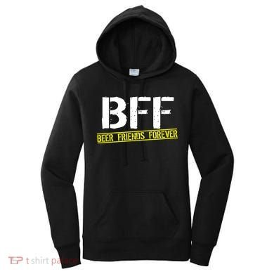 Beer Friends Forever BFF Women's Hoodie