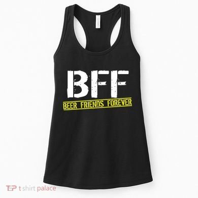 Beer Friends Forever BFF Women's Tank Top