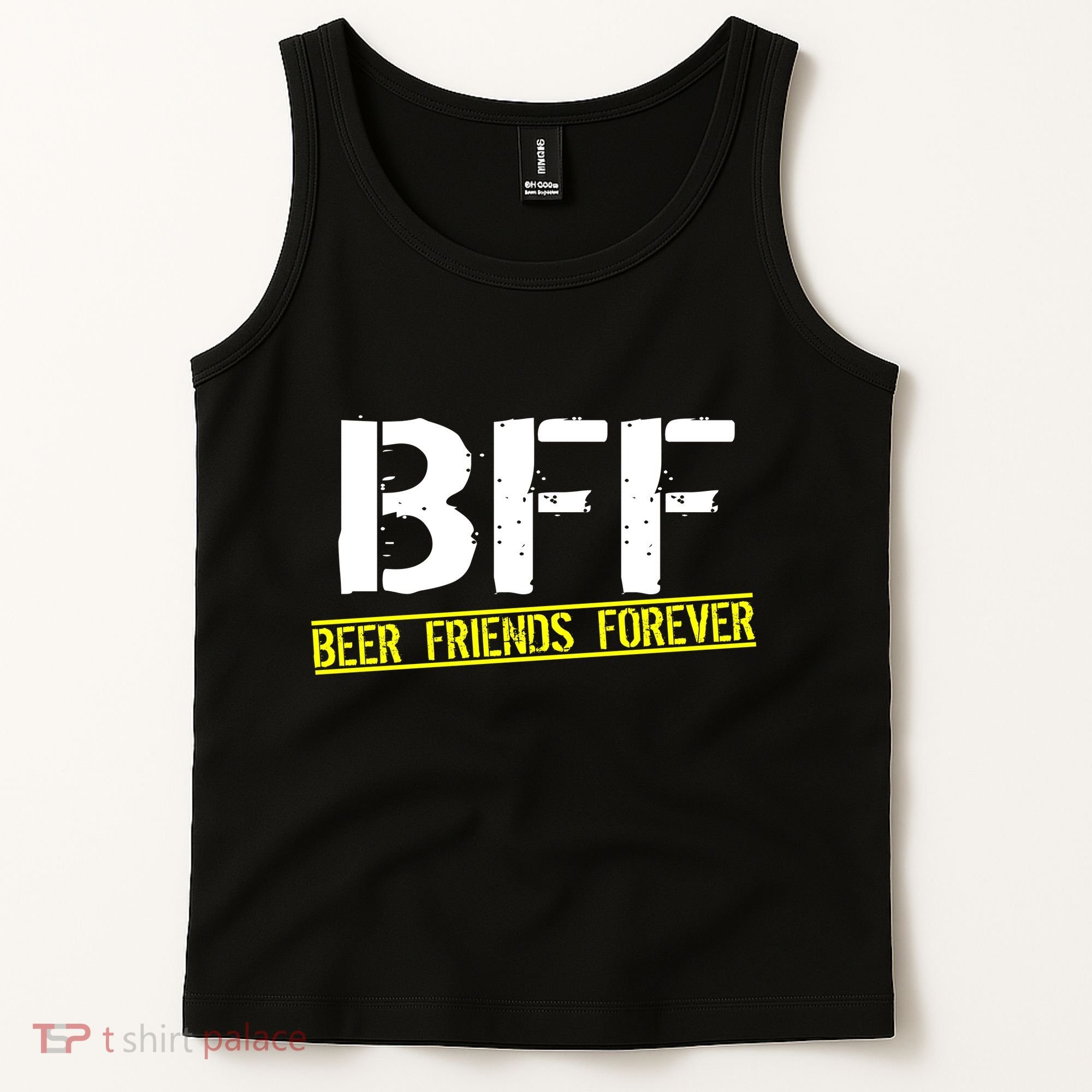 Beer Friends Forever BFF Tank Top