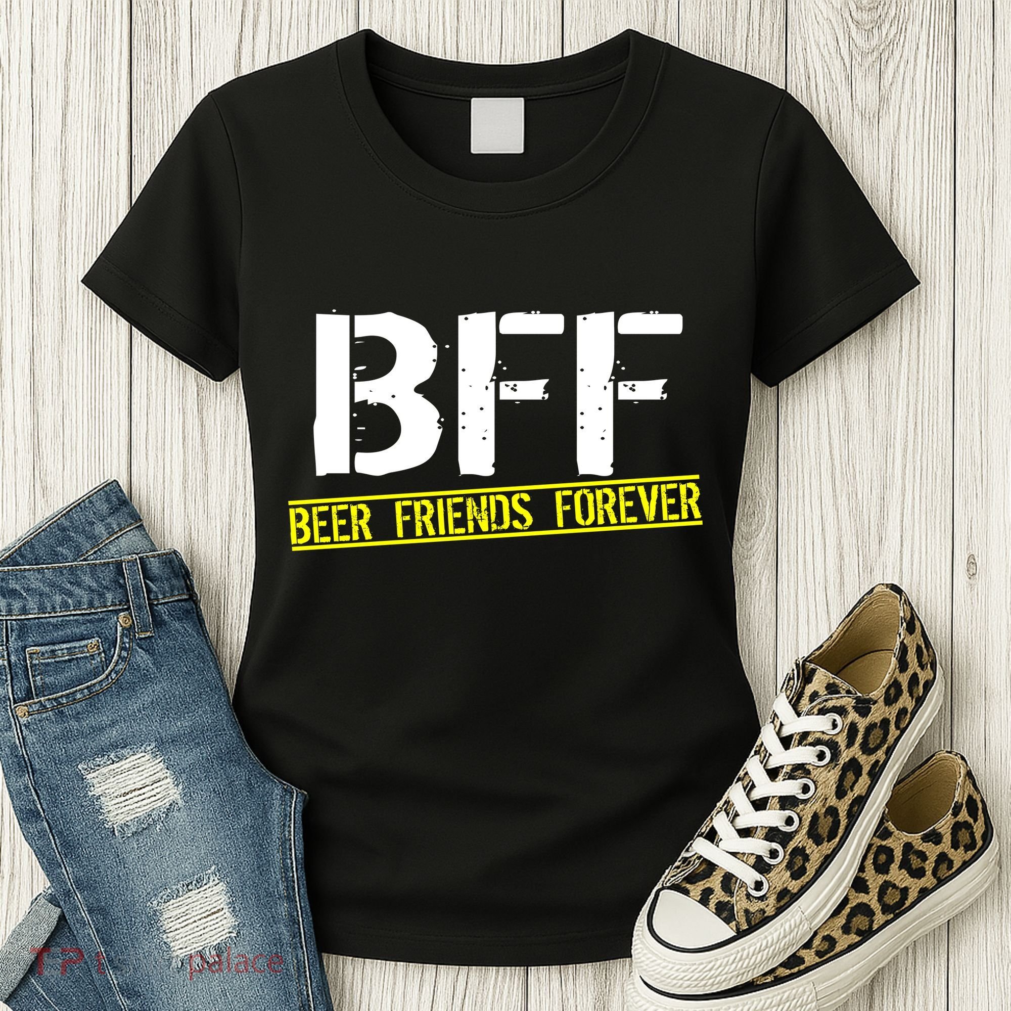 Beer Friends Forever BFF Women's T-Shirt