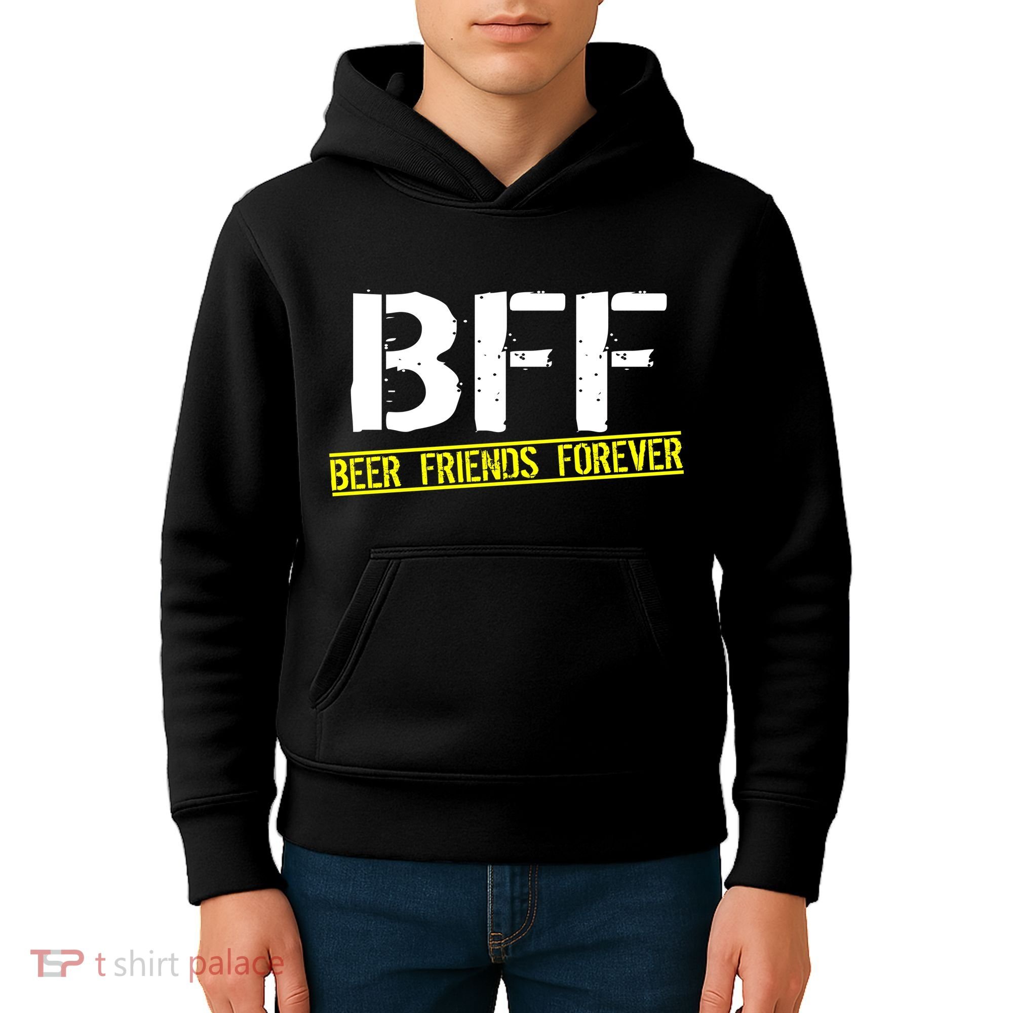 Beer Friends Forever BFF Kids Hoodie