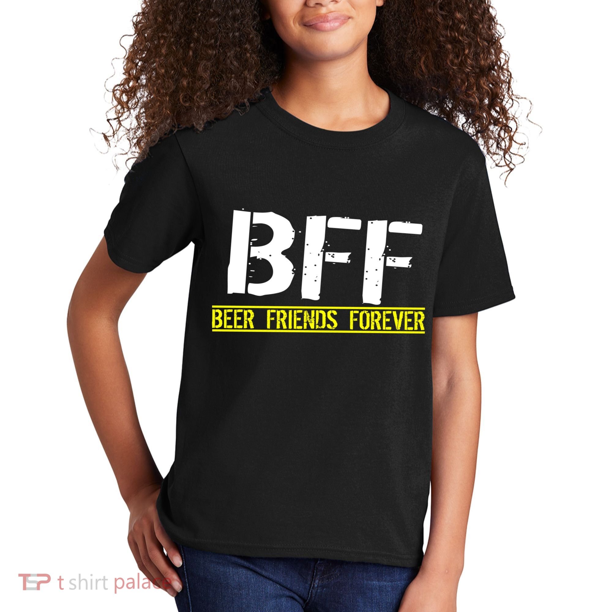 Beer Friends Forever BFF Kids T-Shirt
