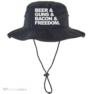 Beer Guns Bacon & Freedom Bucket Hat