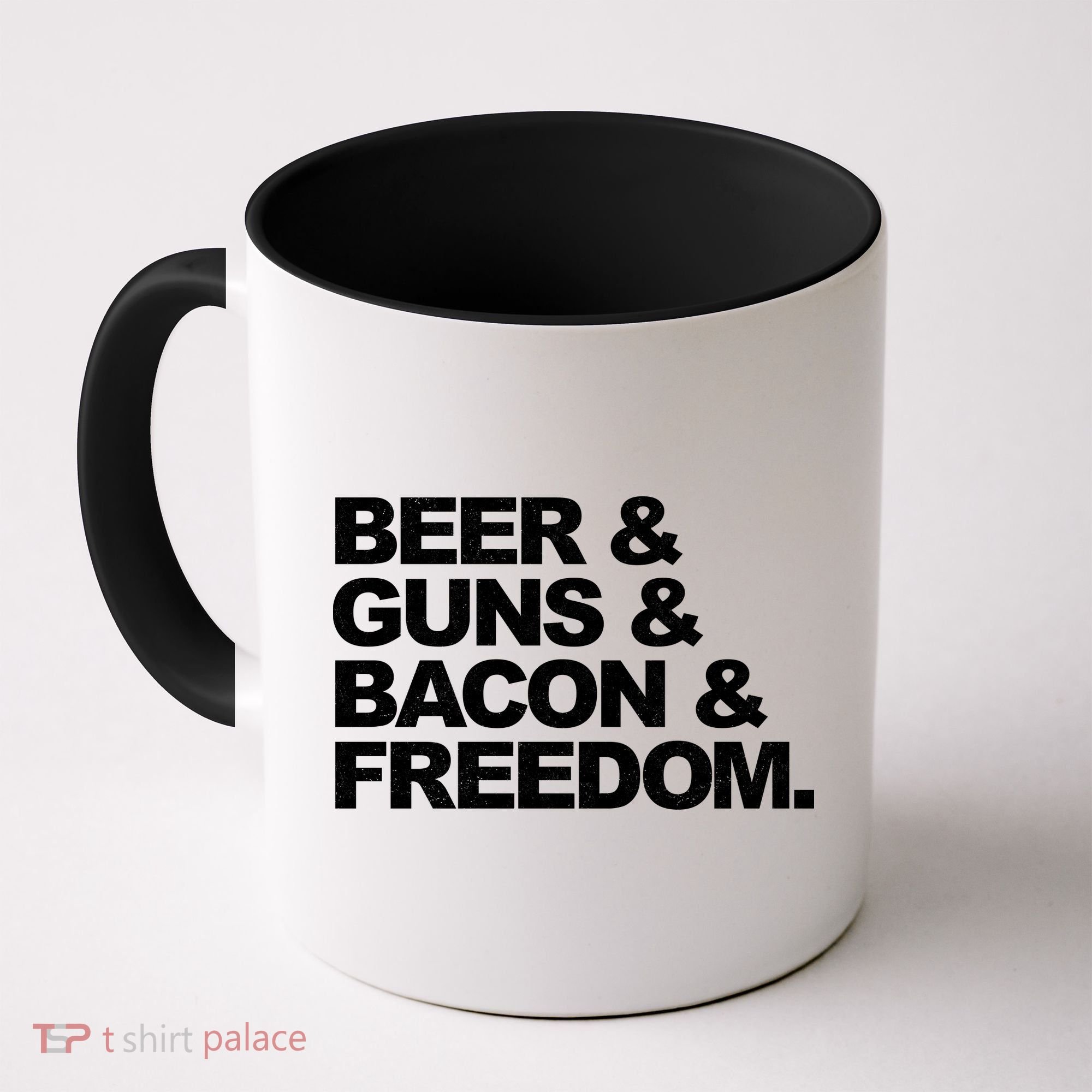 Beer Guns Bacon & Freedom Coffee Mug