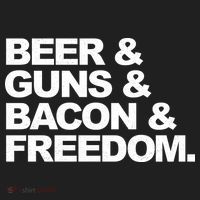 Beer Guns Bacon & Freedom Beanie thumb 2
