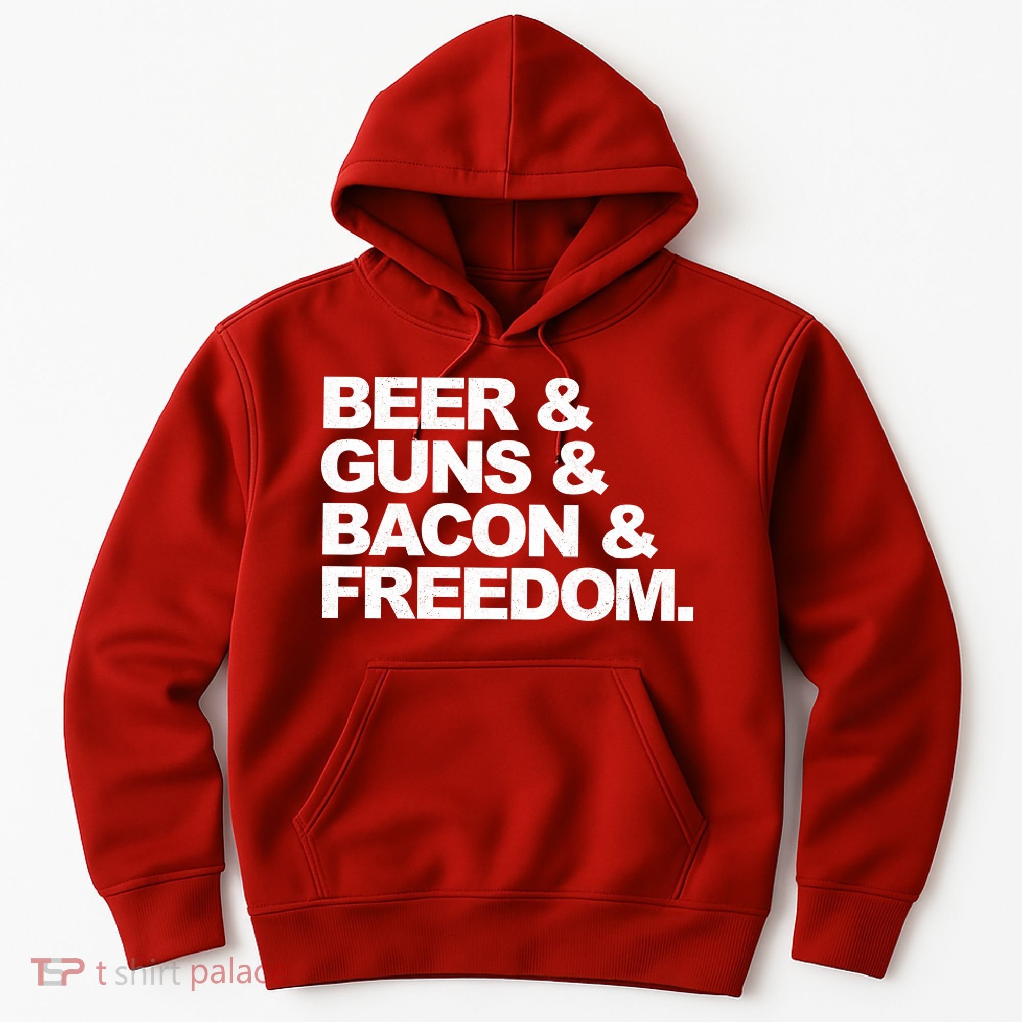 Beer Guns Bacon & Freedom Hoodie