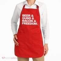 Beer Guns Bacon & Freedom Apron thumb 2