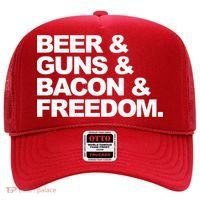 Beer Guns Bacon & Freedom Hat thumb 0