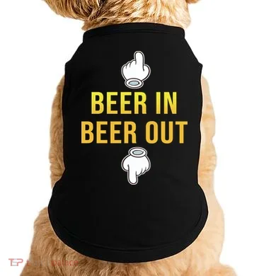 Beer In Beer Out Doggie Tank