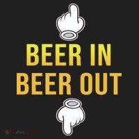 Beer In Beer Out Golf Towel thumb 3