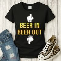 Beer In Beer Out Women's T-Shirt thumb 3
