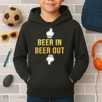 Beer In Beer Out Kids Hoodie thumb 2