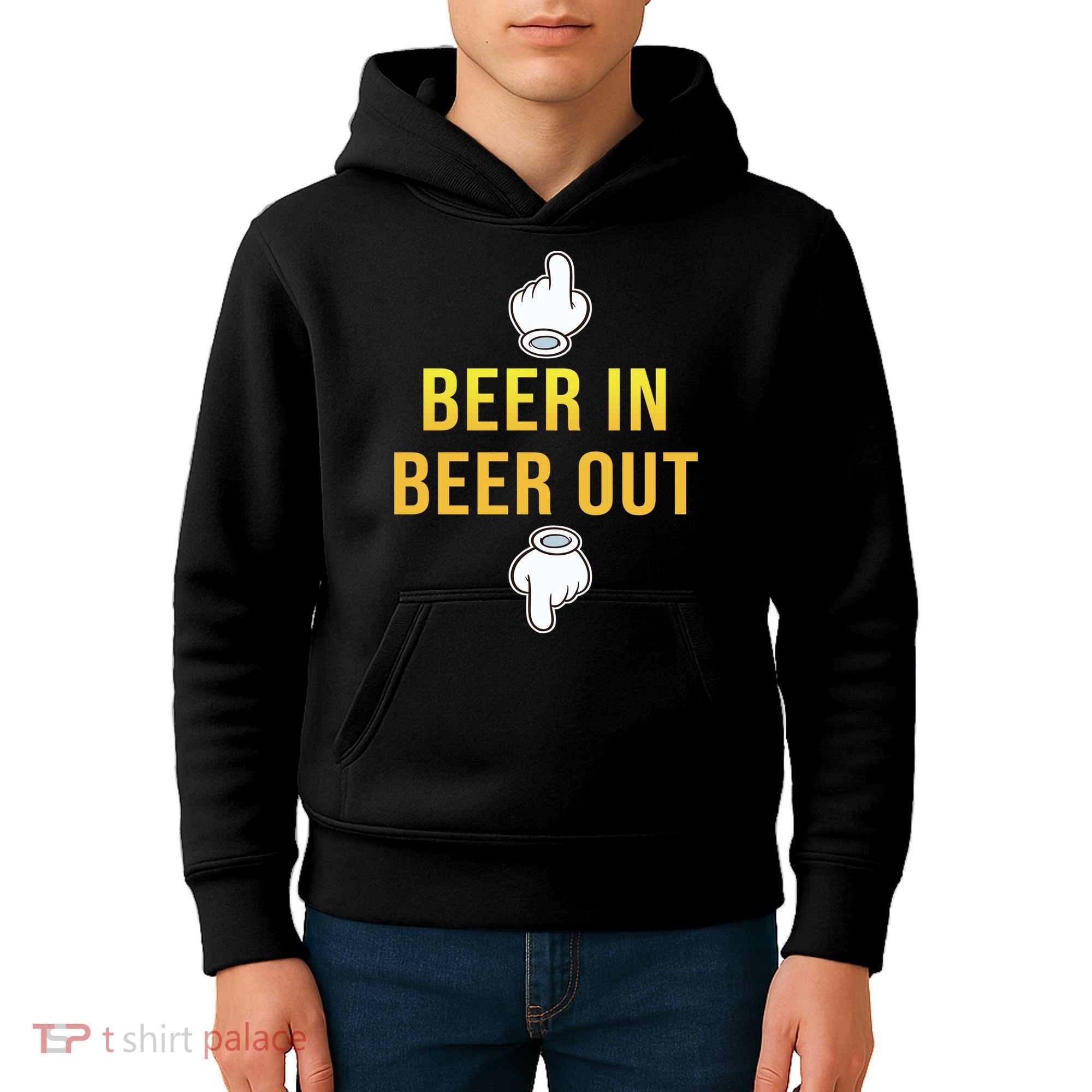 Beer In Beer Out Kids Hoodie