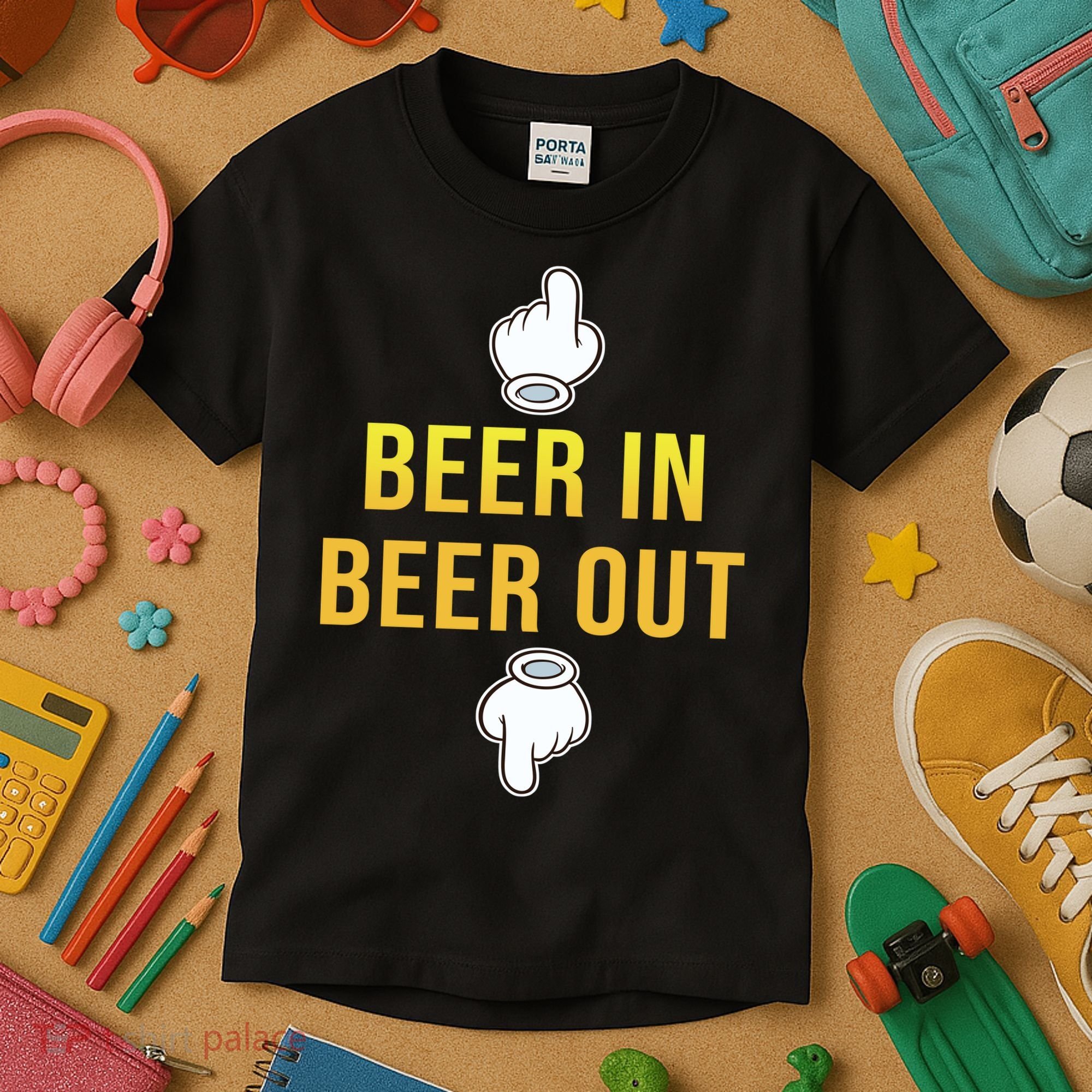 Beer In Beer Out Kids T-Shirt