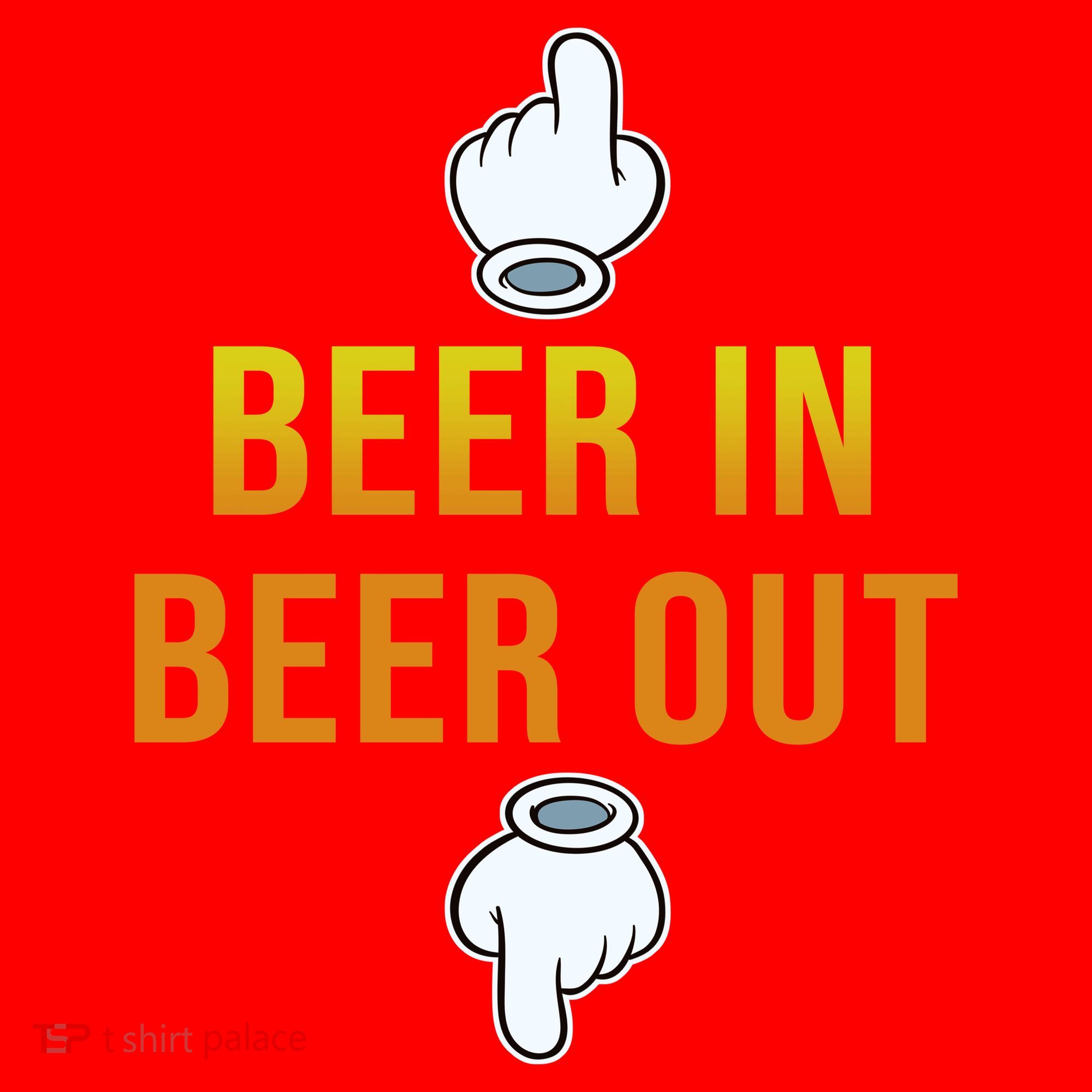Beer In Beer Out Santa Hat